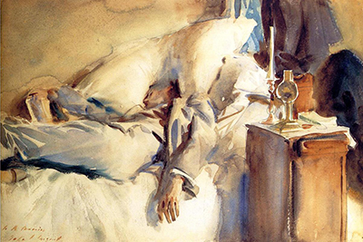 Peter Harrison Asleep John Singer Sargent